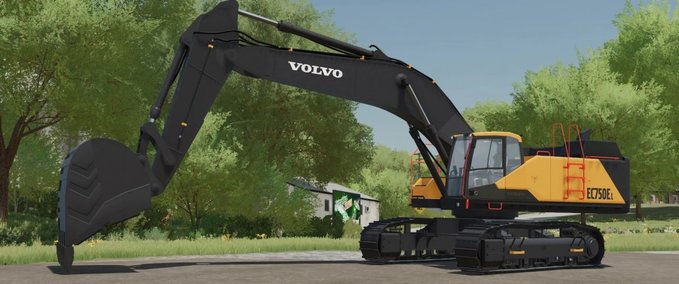 Exevators Volvo EC-750EL Mining Excavator Farming Simulator mod