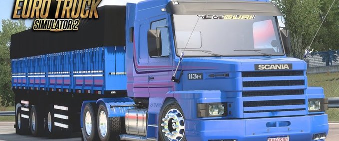 Trucks Scania 113HLL / Bicuda / Frontal (1.43.x) Eurotruck Simulator mod
