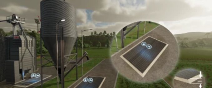 Platzierbare Objekte Silage und Kompost SILO Landwirtschafts Simulator mod