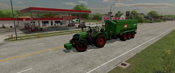 Ladewagen Hawe DLW-100 LoaderWagon Landwirtschafts Simulator mod