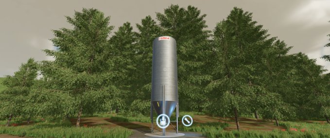 Platzierbare Objekte Feldlager/Materiallager Landwirtschafts Simulator mod
