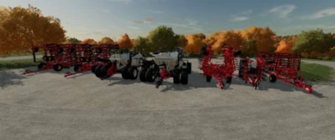 Seeders Bourgault pack Farming Simulator mod