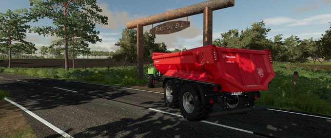 Other trailers Herculano hdpa 16 Farming Simulator mod