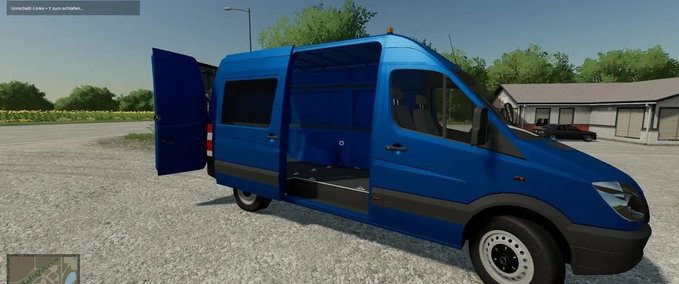 Cars Mercedes Benz Sprinter 3X Farming Simulator mod