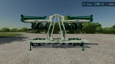 12 Row Kmc Ripper Bedder Flex - Thumbnail 1