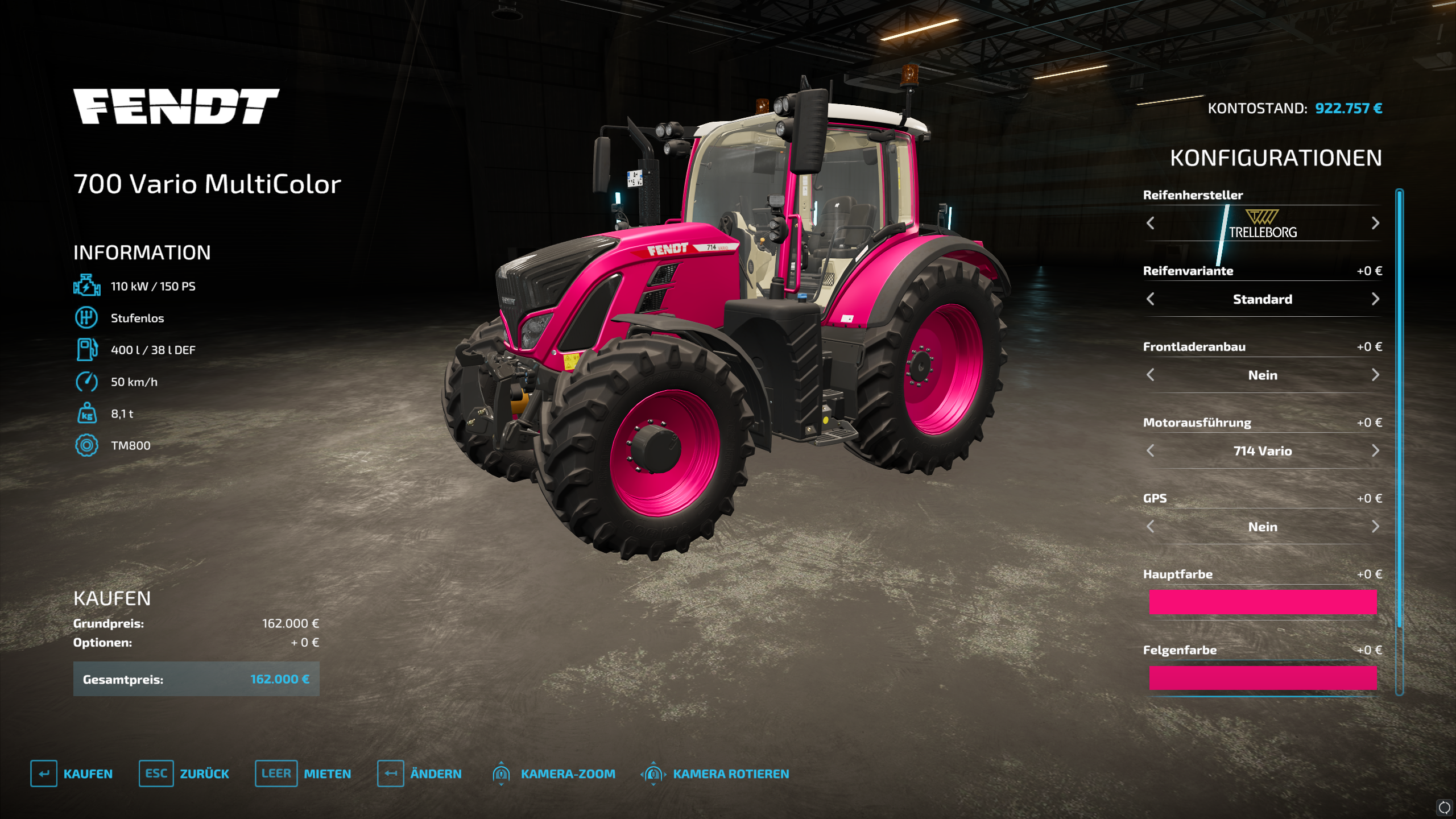 Fendt Vario 700 MultiColor - Thumbnail 1