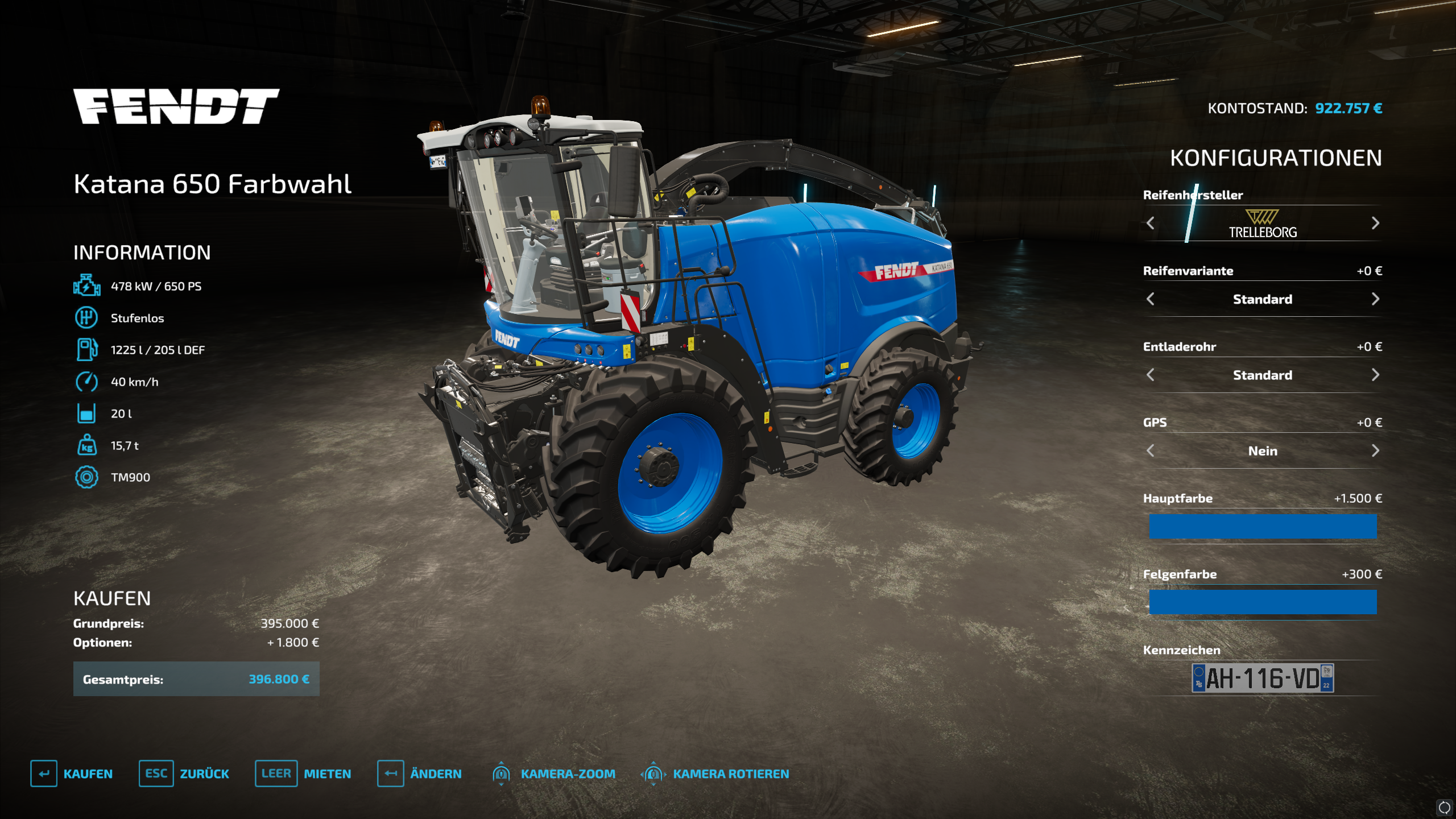 Fendt Katana 650 MultiColor - Thumbnail 1