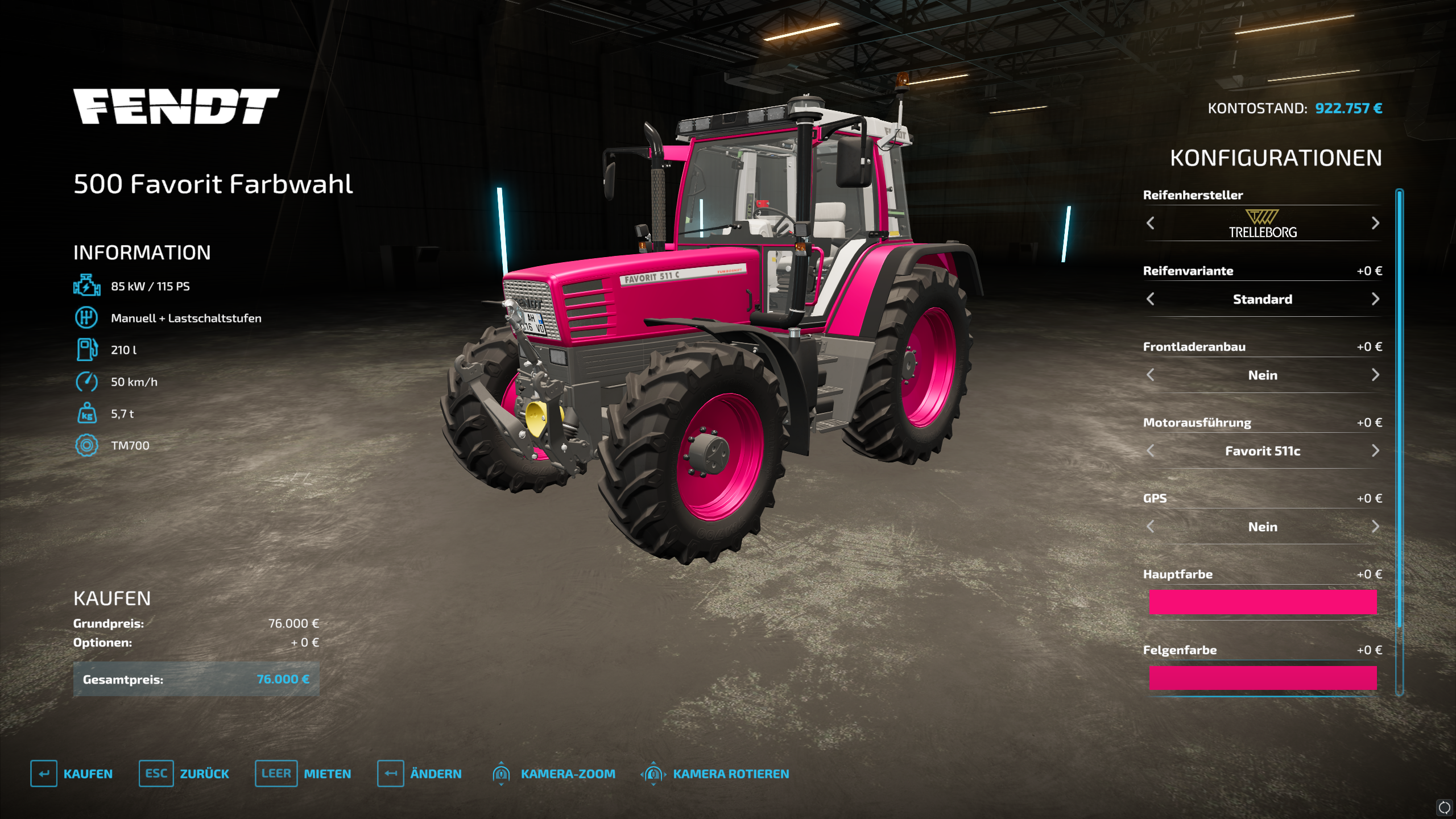 Fendt Favorit 500 MultiColor - Thumbnail 1