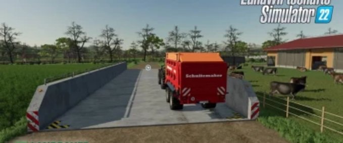Platzierbare Objekte Bunker-Silo Landwirtschafts Simulator mod