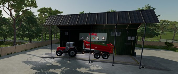 Platzierbare Objekte Strohmarkt Landwirtschafts Simulator mod