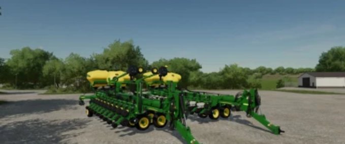 Saattechnik John Deere Db60 24 Reihen Pflanzmaschine Landwirtschafts Simulator mod