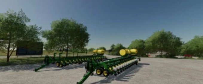 Saattechnik John Deere Db90 36 Reihen Legemaschine (Spätmodell) Landwirtschafts Simulator mod