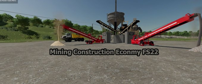 Maps Mining Construction Economy Terrafarm Edition Landwirtschafts Simulator mod