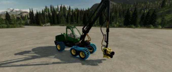 Forstwirtschaft JohnDeere 1070D Landwirtschafts Simulator mod
