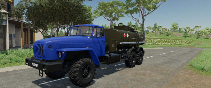 LKWs Ural 4320-60 ACV/ATZ Tankwagen Landwirtschafts Simulator mod