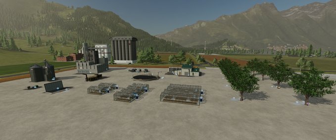Platzierbare Objekte LS22 Produktionen Pack Landwirtschafts Simulator mod