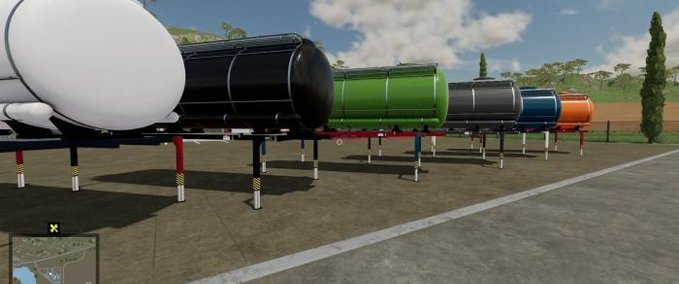 Tanker Plattform für Mann Tgx2020 Addon Pack Mod Image