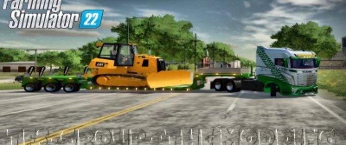 Sonstige Anhänger Scania R1000 Translyre Landwirtschafts Simulator mod