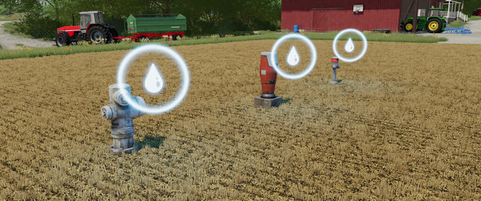 Platzierbare Objekte Hydrant Wasser Landwirtschafts Simulator mod