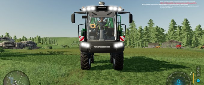 Selbstfahrspritzen Amazone  Pantera4502 Landwirtschafts Simulator mod