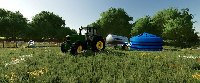 Platzierbare Objekte Großer Wassertank Landwirtschafts Simulator mod