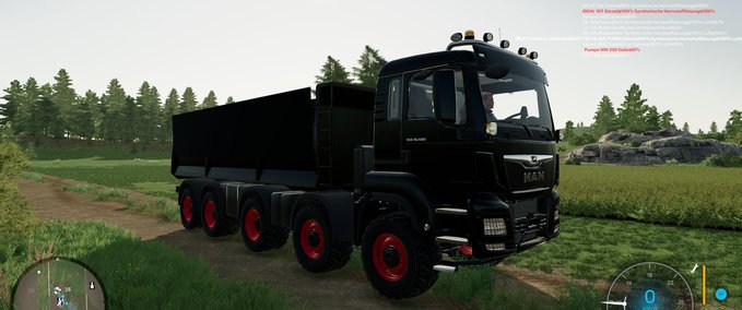 MAN MAN TGS18500 Kipper 59.000l Landwirtschafts Simulator mod