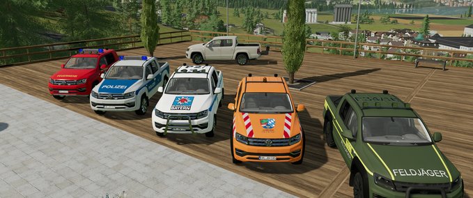 Volkswagen Amarok Infrastructure Mod Image