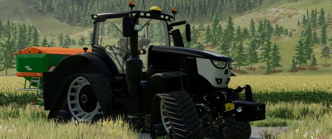 John Deere John Deere 6R mit Raupen Landwirtschafts Simulator mod