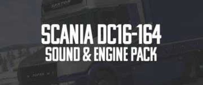 Trucks Scania DC16-164 V8 Sound Engine Pack 1.43 Eurotruck Simulator mod