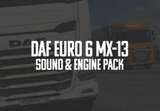 DAF Euro 6 MX-13 Sound Engine Pack 1.43 Mod Thumbnail