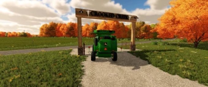Platzierbare Objekte Crooked Creek Log Entrance Landwirtschafts Simulator mod