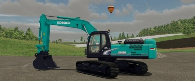 Exevators Kobelco SK-480 50t Excavator Farming Simulator mod