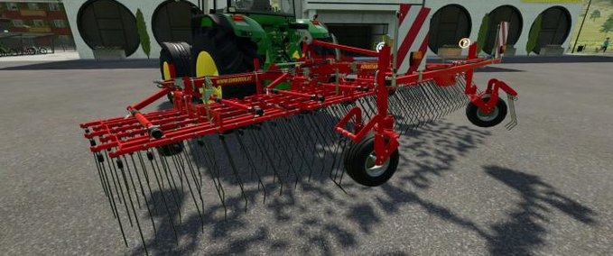 Grubber & Eggen Einboeck Aerostar-exact 600 Wiesenstriegel Landwirtschafts Simulator mod