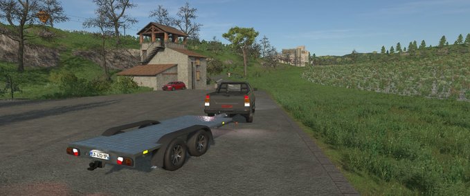Sonstige Anhänger Autoload Car Tray Landwirtschafts Simulator mod