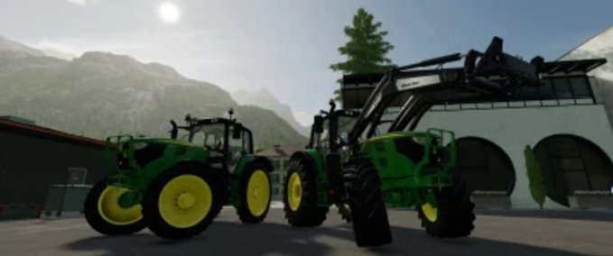John Deere John Deere Baureihe 6M Landwirtschafts Simulator mod