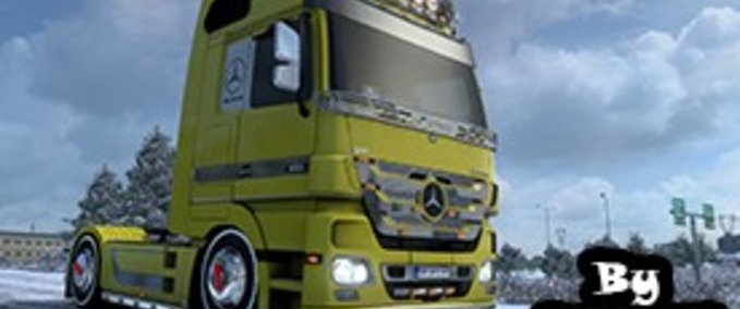 Trucks Mercedes Benz Actros Mp3 Low Chassis Eurotruck Simulator mod
