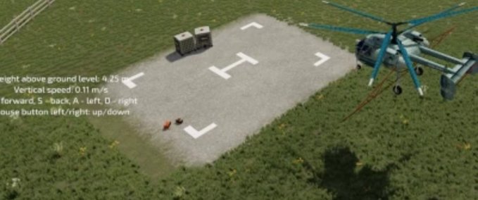 Platzierbare Objekte HeliWorkshopTrigger Landwirtschafts Simulator mod