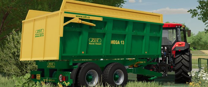 Sonstige Anhänger ZDT MEGA 13 Landwirtschafts Simulator mod