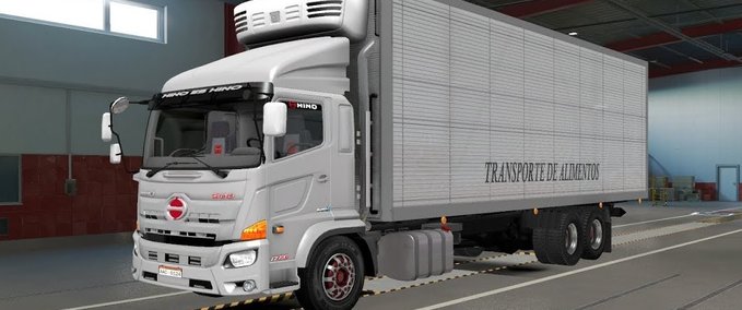Trucks Hino 500 von Javier Topanta [1.43] American Truck Simulator mod