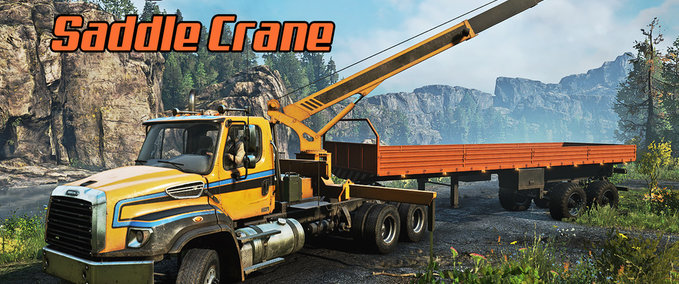Truck Poghrims Sadle Crane SnowRunner mod