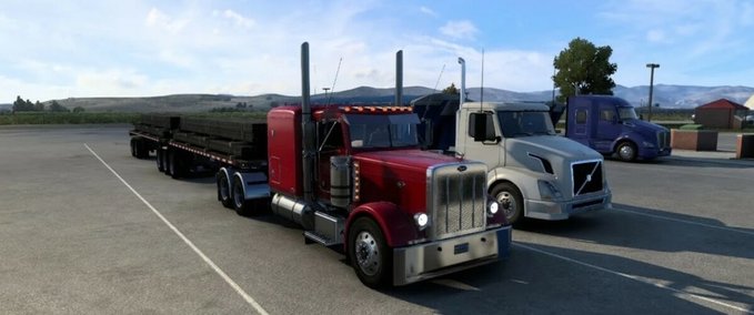 Trucks CAT C15 ACERT STRAIGHT PIPE SOUND [1.43] American Truck Simulator mod