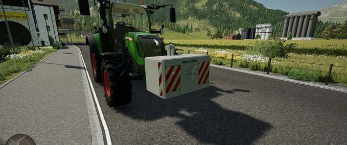 Gewichte 650kg hausgemachtes Gewicht Landwirtschafts Simulator mod