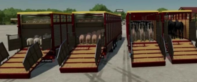 Sonstige Anhänger Camion Bétaillère Landwirtschafts Simulator mod