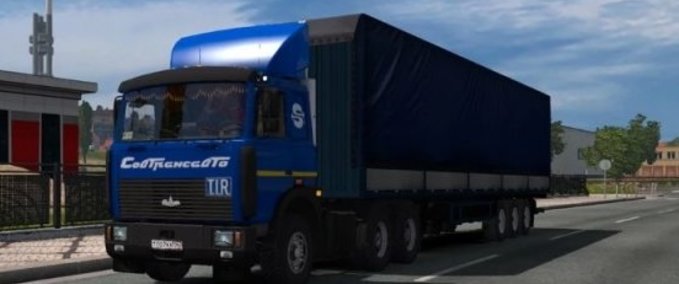 Trucks MAZ 54323 [1.43] Eurotruck Simulator mod