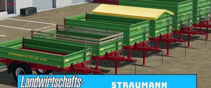 Sonstige Anhänger Strautmann Sek802 Spezial Landwirtschafts Simulator mod