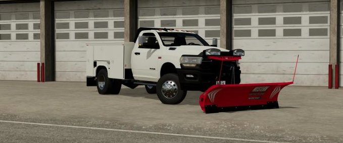 PKWs 2020 Ram 3500 Single Cab Service Truck Landwirtschafts Simulator mod