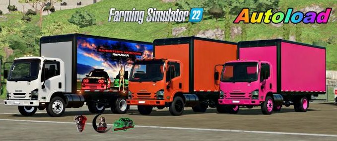 LKWs Isuzu Npr 2018 ( Autoload ) Landwirtschafts Simulator mod