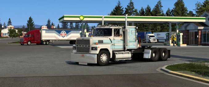 Trucks Ford LTL 9000 + Interior (v1.43.x) American Truck Simulator mod