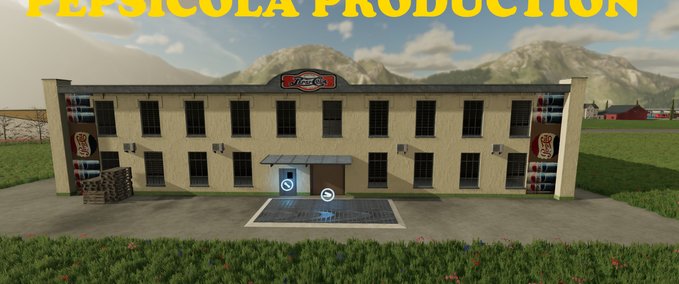 Platzierbare Objekte Pepsicola Production Landwirtschafts Simulator mod