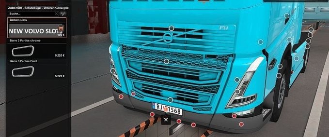 Trucks Volvo FH5 Bottom Slots [1.43] Eurotruck Simulator mod